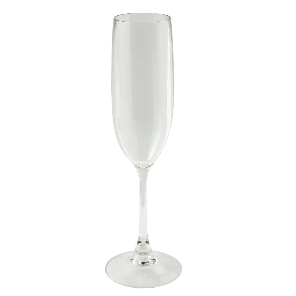 flute a champagne personnalisé en verre
